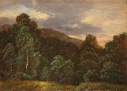 Carl Gustav Carus Laubwald oil painting
